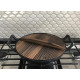 Чавунний вок (казан) 35.5*10см з дерев''яною кришкою GRILLI 9637 Код: 009637