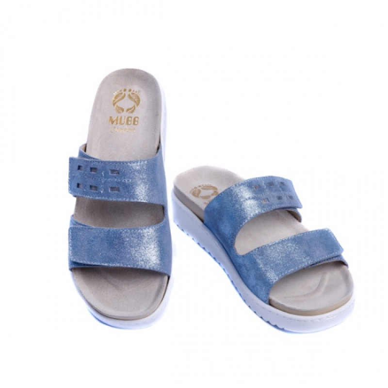 Шльопанці жіночі Блакитний 2029 Mubb Розмір 1 (2029/36/BL-667)