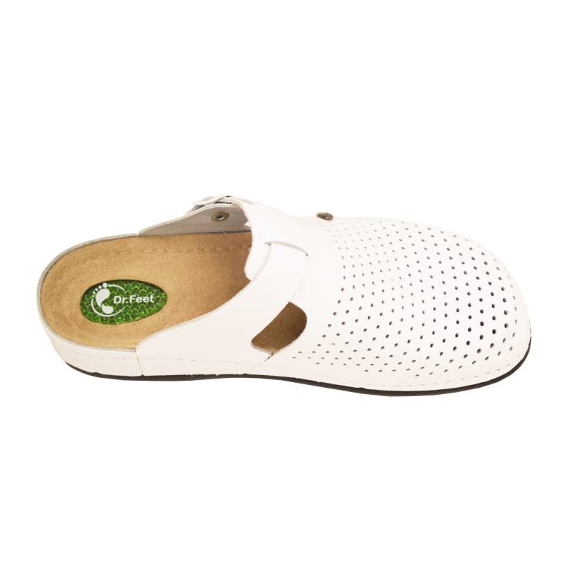 Жіночі медичні сабо Dr.Feet 1014 9 білі Розмір 2 (1014 9/36-2850)