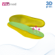 Дитячі індивідуальні ортопедичні устілки Vitamed Premium 3D Print Green Україна/Італія (Premium 3D зелена/24-2862)