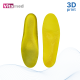 Дитячі індивідуальні ортопедичні устілки Vitamed Premium 3D Print Green Україна/Італія (Premium 3D зелена/24-2862)