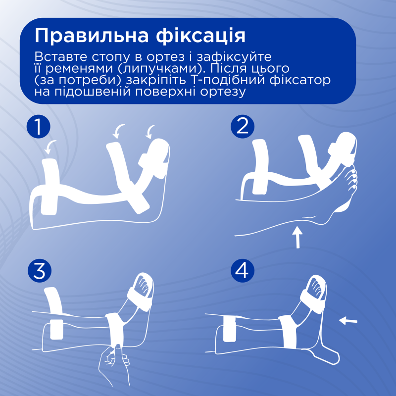 Деротаційний чобіток Doctor Life BA-420 для фіксації гомілковостопного суглоба Розмір 3 (BA420/L-2865)