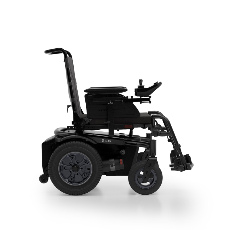 Крісло колісне з електроприводом Invacare AVIVA RX10 з підголівником та електричним регулюванням кута нахилу сидіння (AVIVA RX10+-2868)