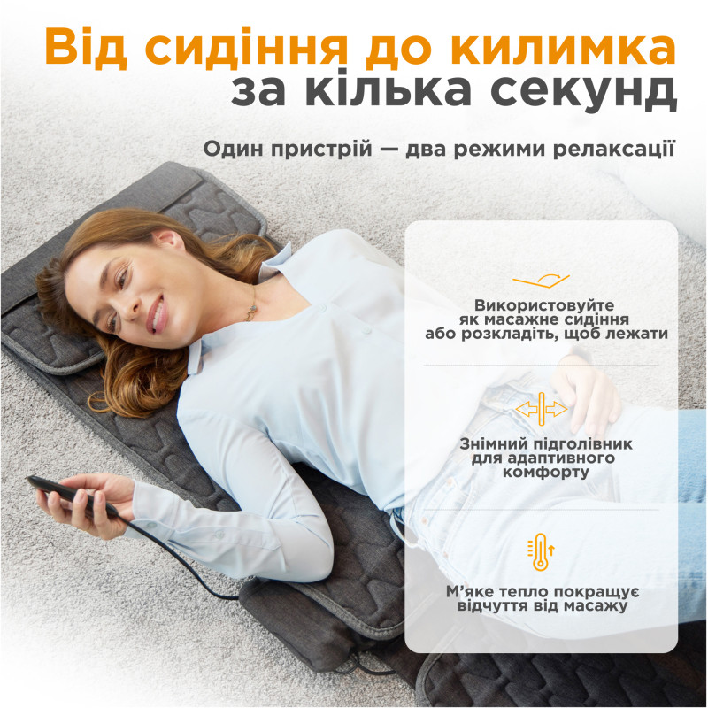 Масажна накидка на сидіння Medisana MC 700 (MC 700-2874)