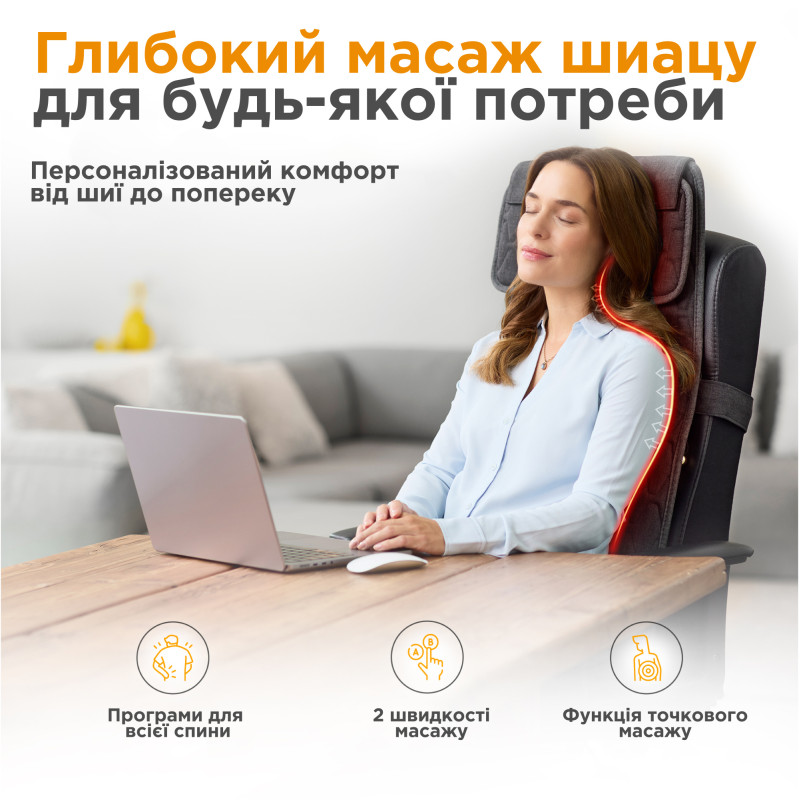 Масажна накидка на сидіння Medisana MC 700 (MC 700-2874)