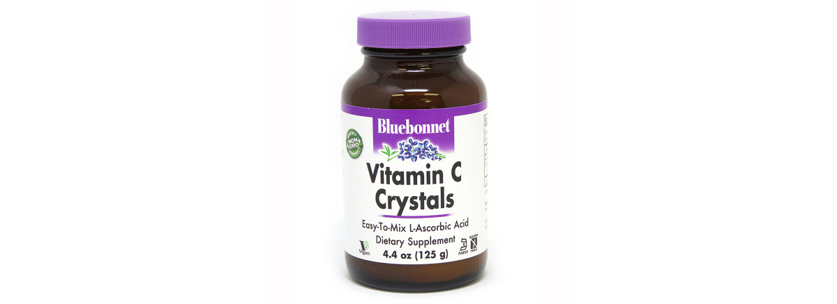 Вітамін С в Кристалічної Формі, Vitamin C Crystals, Bluebonnet Nutrition, 125 г