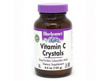 Вітамін С в Кристалічної Формі, Vitamin C Crystals, Bluebonnet Nutrition, 125 г