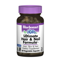 Остаточная Формула для Волос и Ногтей, Bluebonnet Nutrition, 60 вегетарианских капсул