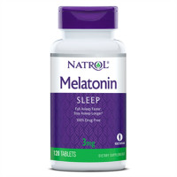 Мелатонин, 3 мг, Melatonin, Natrol, 120 таблеток