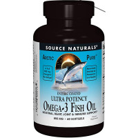 Омега 3 из Рыбьего Жира, Арктический, Source Naturals, Омега-3 Рыбий Жир, 850 мг, 60 капсул