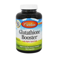Усилитель глутатиона, Glutathione Booster, Carlson, 180 капсул
