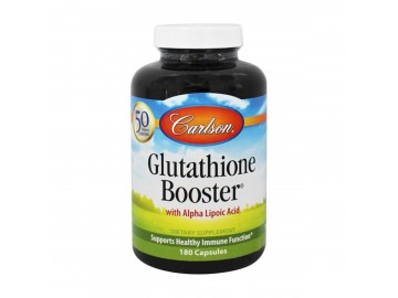 Посилювач Глутатіону, Glutathione Booster, Carlson, 180 капсул