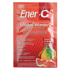 Вітамінний Напій для Підвищення імунітету, Мандарин і Грейпфрут, Vitamin C, Ener-C, 1 пакетик