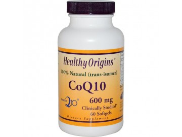 Коензим Q10 600мг, Healthy Origins, 60 желатинових капсул