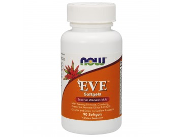 Мультивітаміни для Жінок Eve, Now Foods, 90 желатинових капсул