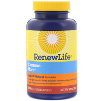 Комплекс Детоксикация (Средство от Запора), Cleanse More, Renew Life, 100 вегетарианских капсул