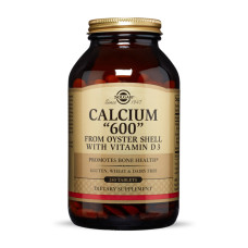 Кальций 600, Calcium 600, Solgar, 240 таблеток