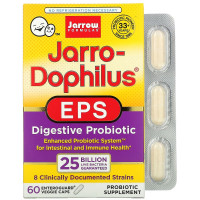 Пробиотики, 25 млрд КОЕ, Jarro-Dophilus EPS, Jarrow Formulas, 60 вегетарианских капсул