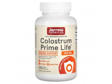 Молозиво, 400 мг, Colostrum Prime Life, Jarrow Formulas, 120 вегетеріанських капсул