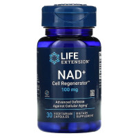 Регенератор клітин NAD+ 100 мг, NAD+ Cell Regenerator, Life Extension, 30 вегетаріанських капсул