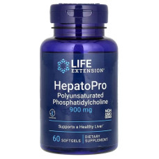 Фосфатидилхолин, 900 мг, HepatoPro, Life Extension, 60 гелевых капсул