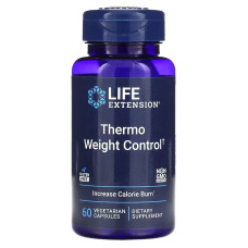Контроль веса, Thermo Weight Control, Life Extension, 60 вегетарианских капсул