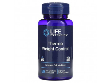 Контроль ваги, Thermo Weight Control, Life Extension, 60 вегетаріанських капсул
