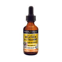 Мелатонін з L-теаніном у краплях, Melatonin with L-Theanine, Mason Natural, 59 мл