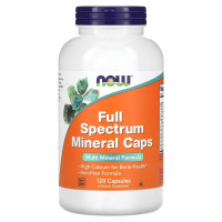 Мультимінерали повного спектру, Foods Full Spectrum Mineral, Now Foods, 120 вегетаріанських капсул