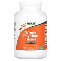 Целое семя подорожника, Whole Psyllium Husk, Now Foods, 340 г