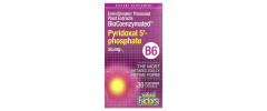 Піридоксаль 5'-фосфат, вітамін B6, 50 мг, BioCoenzymated, B6, Pyridoxal 5'-Phosphate, Natural Factors, 30 вегетаріанських капсул