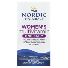 Мультивітаміни для жінок, Women's Multivitamin, One Daily, Nordic Naturals, 30 таблеток