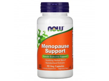 Менопауза, Трав'яний Комплекс, Menopause Support, Now Foods, 90 вегетаріанських капсул