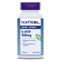 5-HTP (Гидрокситриптофан), 100 мг, 5-HTP, Natrol, 30 капсул