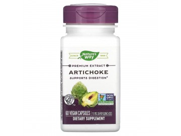 Артишок, Artichoke, Standardized, Nature's Way 60 капсул