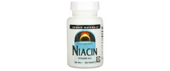 Ніацин, Вітамін В3, 100 мг, Niacin, Source Naturals, 100 таблеток