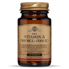 Витамин А 1500 мкг, Solgar, 100 таблеток