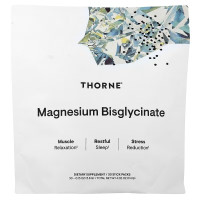 Магній Бісгліцинат, Magnesium Bisglycinate, Thorne, 30 стиків