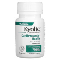 Екстракт часнику, 1000 мг, Aged Garlic Extract, Cardiovascular, Kyolic, 30 веганських каплет