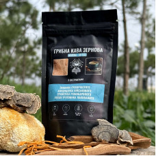 Грибна кава (зернова мелена), "Лісовик", 50 грам