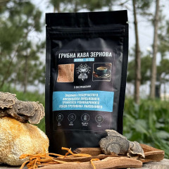 Грибной кофе (зерновой молотый), "Лесовик", 50 грамм