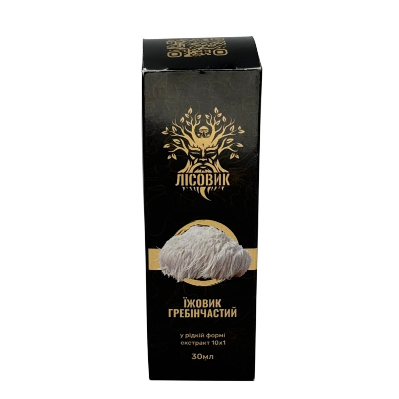 Ежовик гребенчатый (жидкий экстракт), "Лесовик", 30 мл
