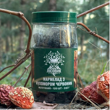 Мухоморний мармелад зі смаком яблука, "Лісовик", 120 желейок