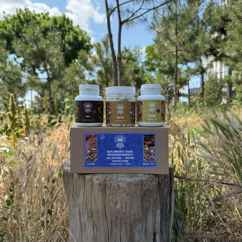 Курс Immunity Guard: Посилення імунітету (2 місяці), "Лісовик", 360 капсул