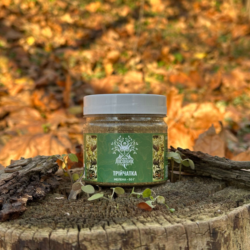 Тройчатка антипаразитарная, молотая, "Лесовик", 50 грамм