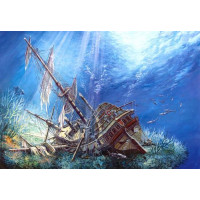 Пазлы "Затонувший корабль", 2000 эл