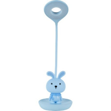 Настольная лампа LED с аккумулятором Bunny, голубой
