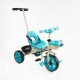 Велосипед 3-х колесный BS-70815 Best Trike колеса EVA переднее 10”, заднее 8”, стальная рама, УКР. Озвучка, родительская ручка, в коробке