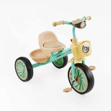 Велосипед 3-х колесный BS-33461 Best Trike (1) колеса EVA переднее 12”, заднее 10”, стальная рама, УКР. ВЗУЧИВАНИЕ, свет, 2 корзины, в коробке