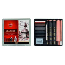 Набір художній GIOCONDA 8899, 24 предмети, мет.уп.